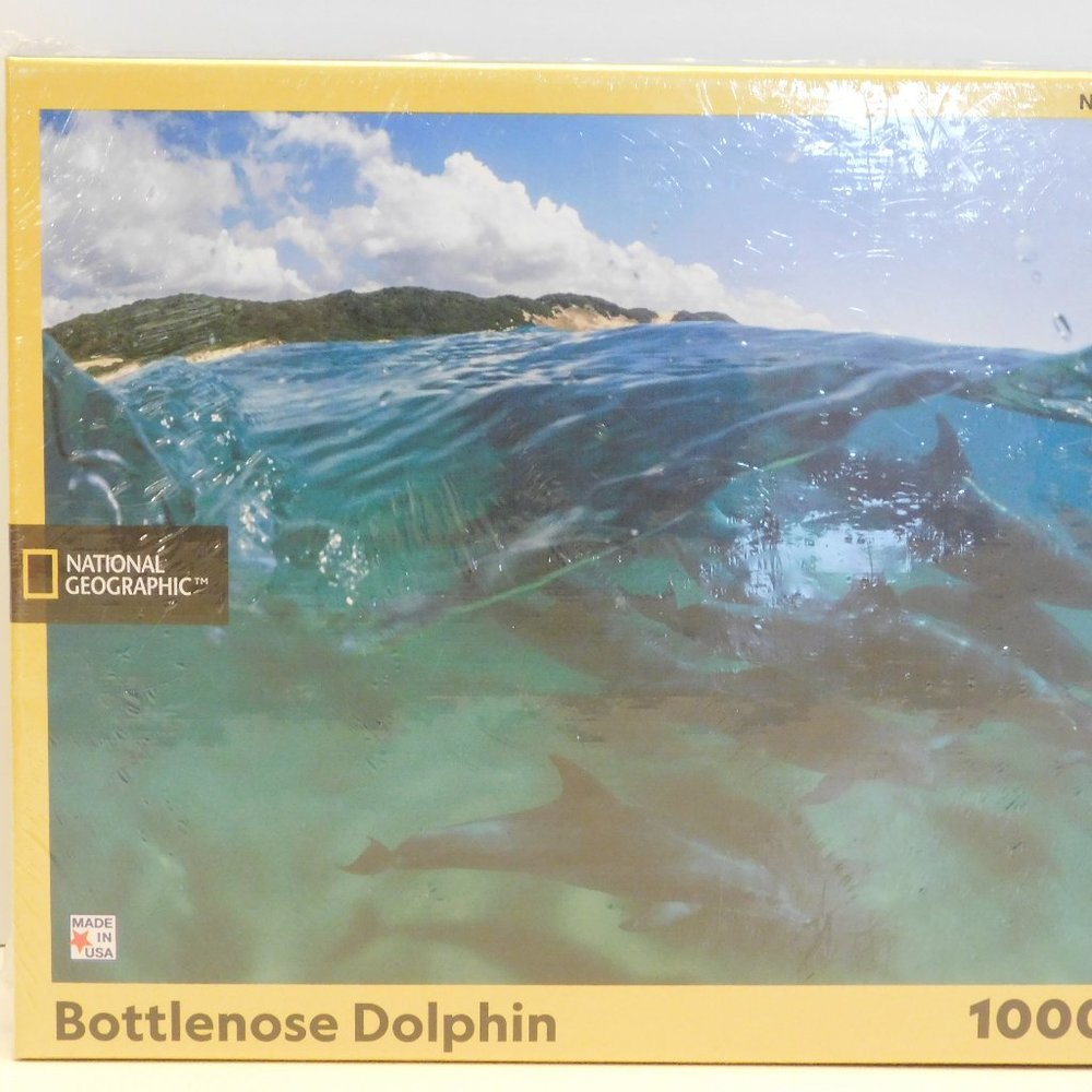 National Geographic Bottlenose Dolphins - 1000 Piece Puzzle
